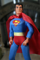 Damaged Package Mego Wave 16 - Superman 50th Anniversary World's Greatest Superheroes (Classic Box) 8" Action Figure