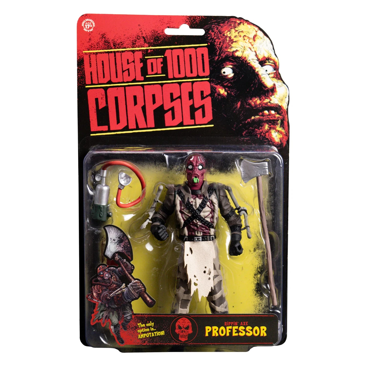 HOUSE OF 1000 CORPSES - RIPPIN' AXE PROFESSOR 5" ACTION FIGURE