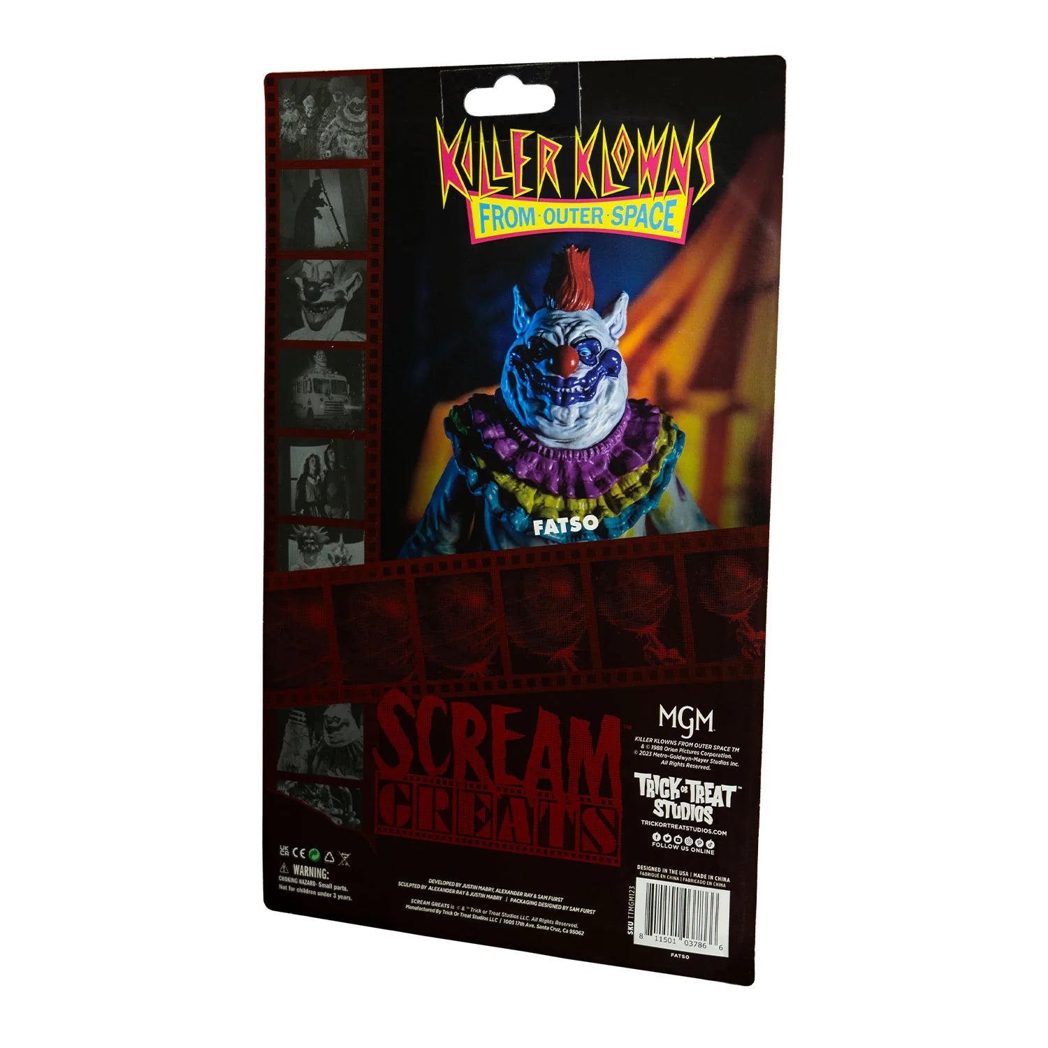 Trick or Treat Studios - Scream Greats - Killer Klowns From Outer Space - Fatso 8" Scale Action Figure