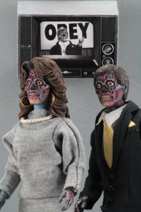 NECA - They Live - 8" Clothed Action Figures (Alien 2-Pack)