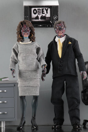 NECA - They Live - 8" Clothed Action Figures (Alien 2-Pack)