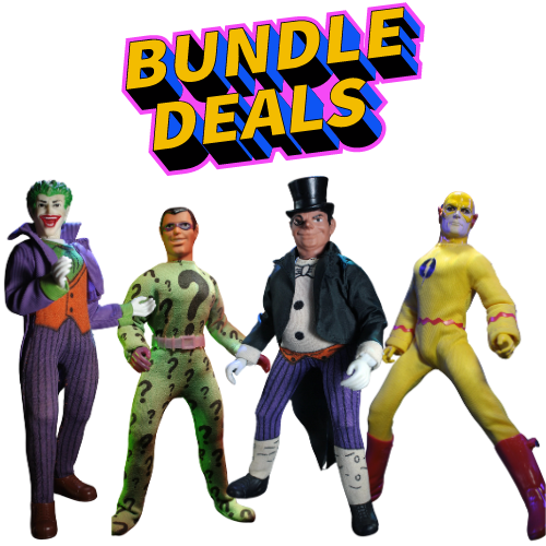 MEGO Wave 17 Supervillain Bundle – 50th Anniversary Collection