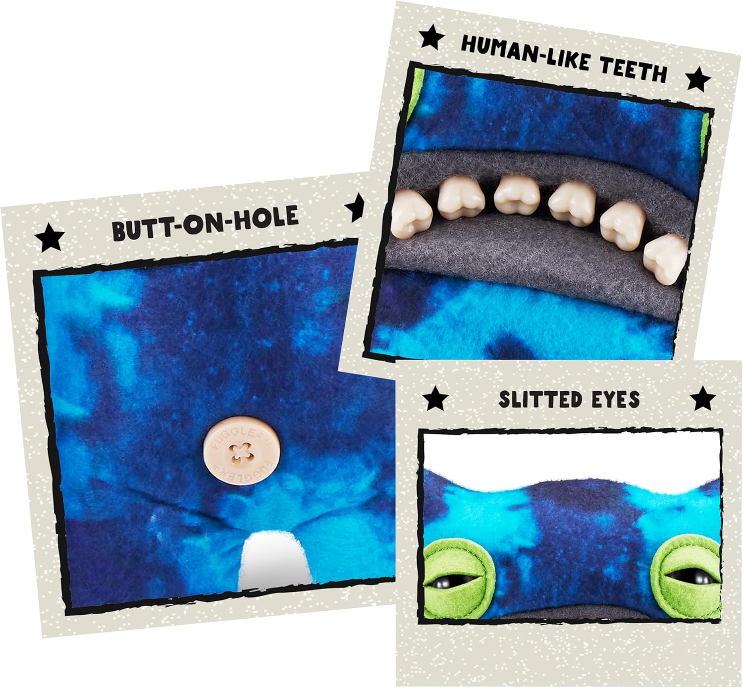 Fuggler - Laboratory Misfits - Wide Eyed Weirdo - 9" Plush Figure