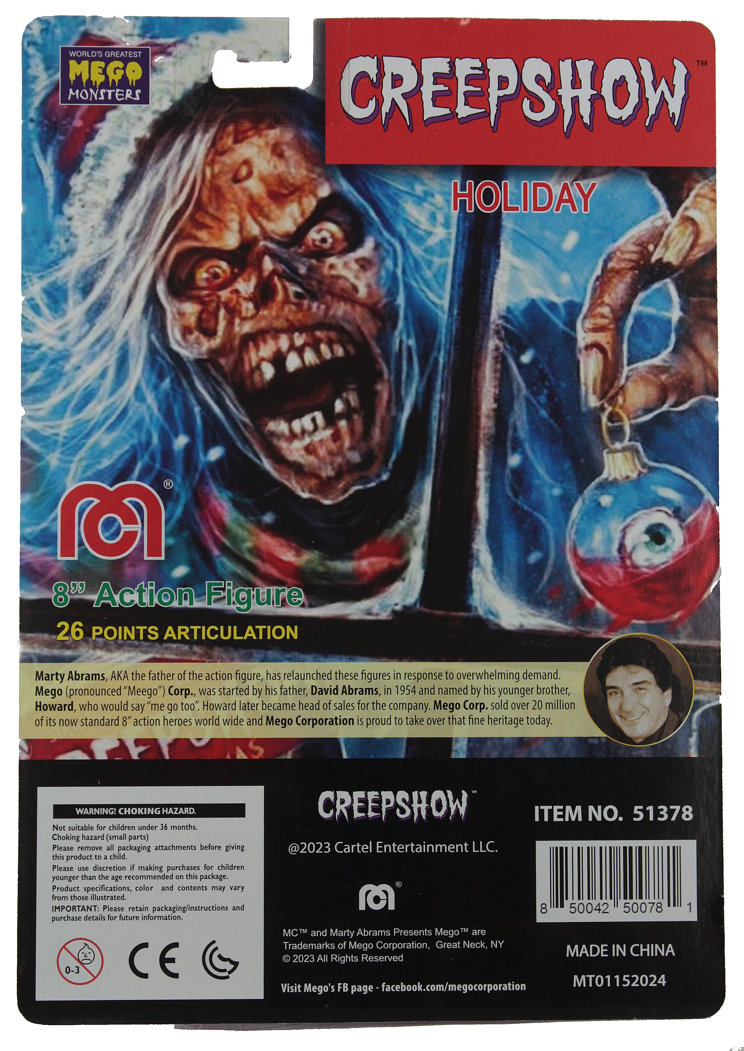Mego Horror Wave 18 - Creepshow (Christmas Creep) 8" Action Figure