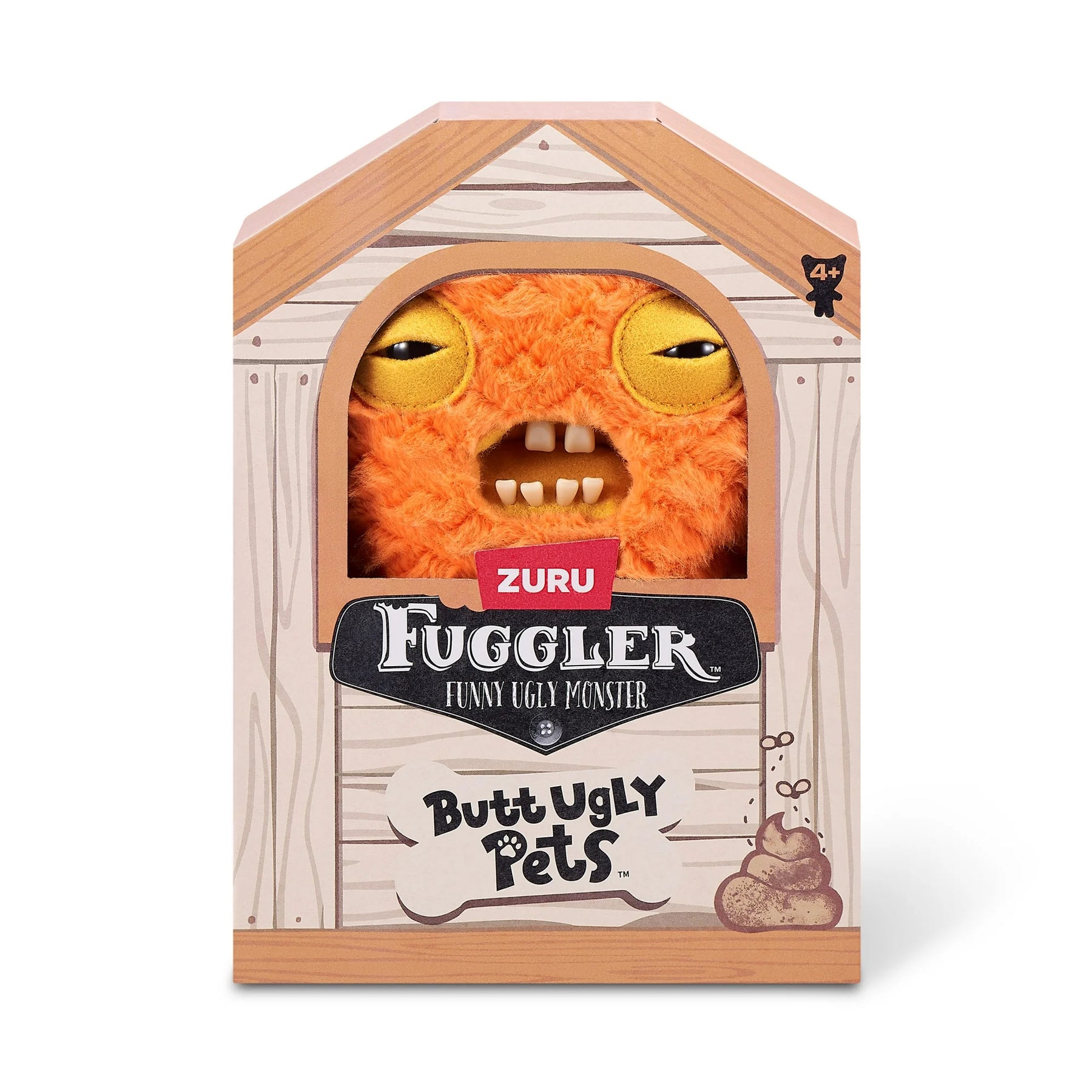 Fuggler - Butt Ugly Pets - Cod Father (Gold Fish)  -  9" Plush Figure