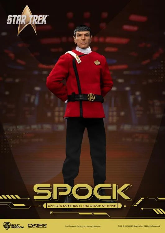 BEAST KINGDOM - Star Trek II: The Wrath of Khan Dynamic 8ction Heroes DAH-131P Spock Limited Edition Action Figure (Pre-Order Ships 1st Quarter 2026)