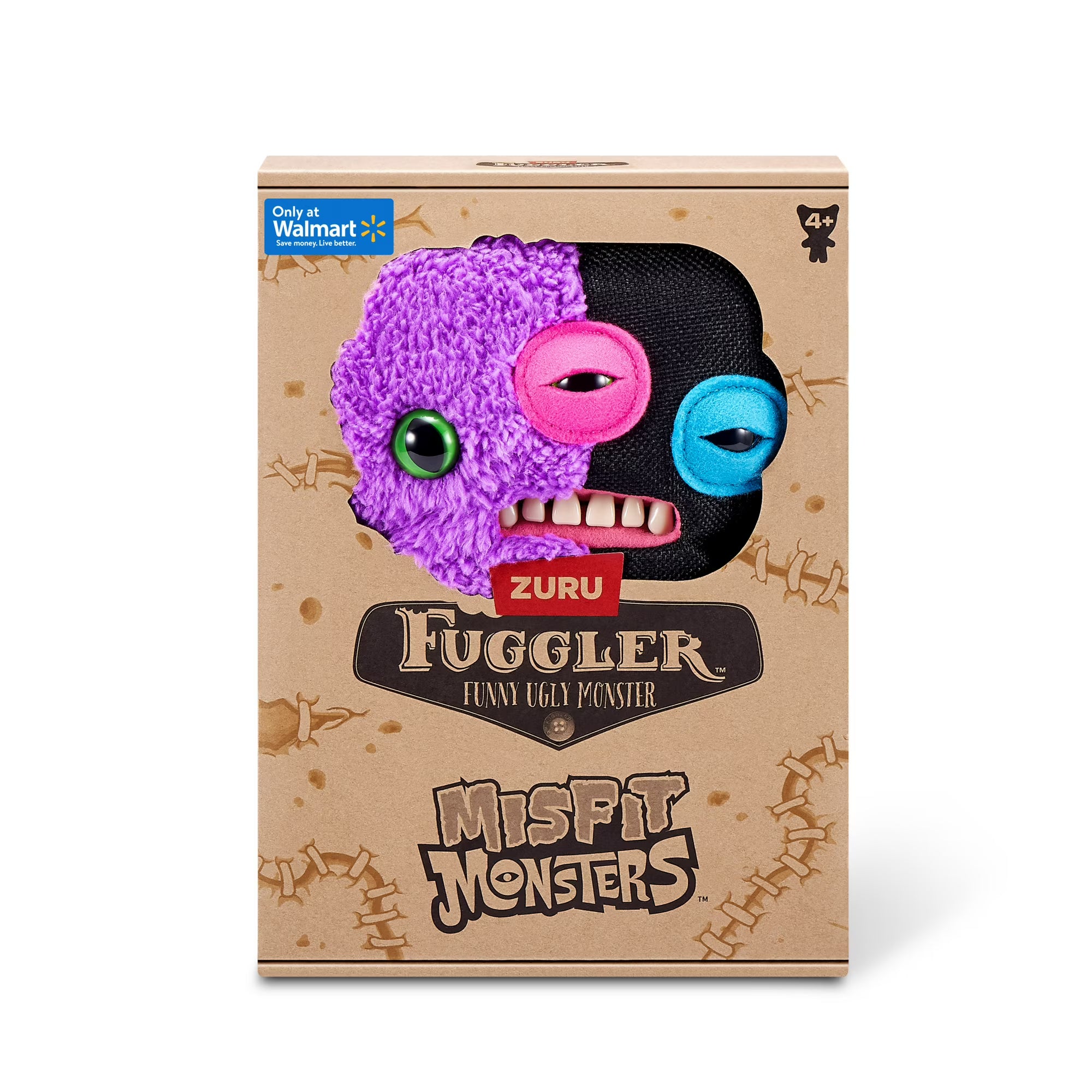 Fuggler Misfit Monsters Reekalien 9-Inch Plush Figure