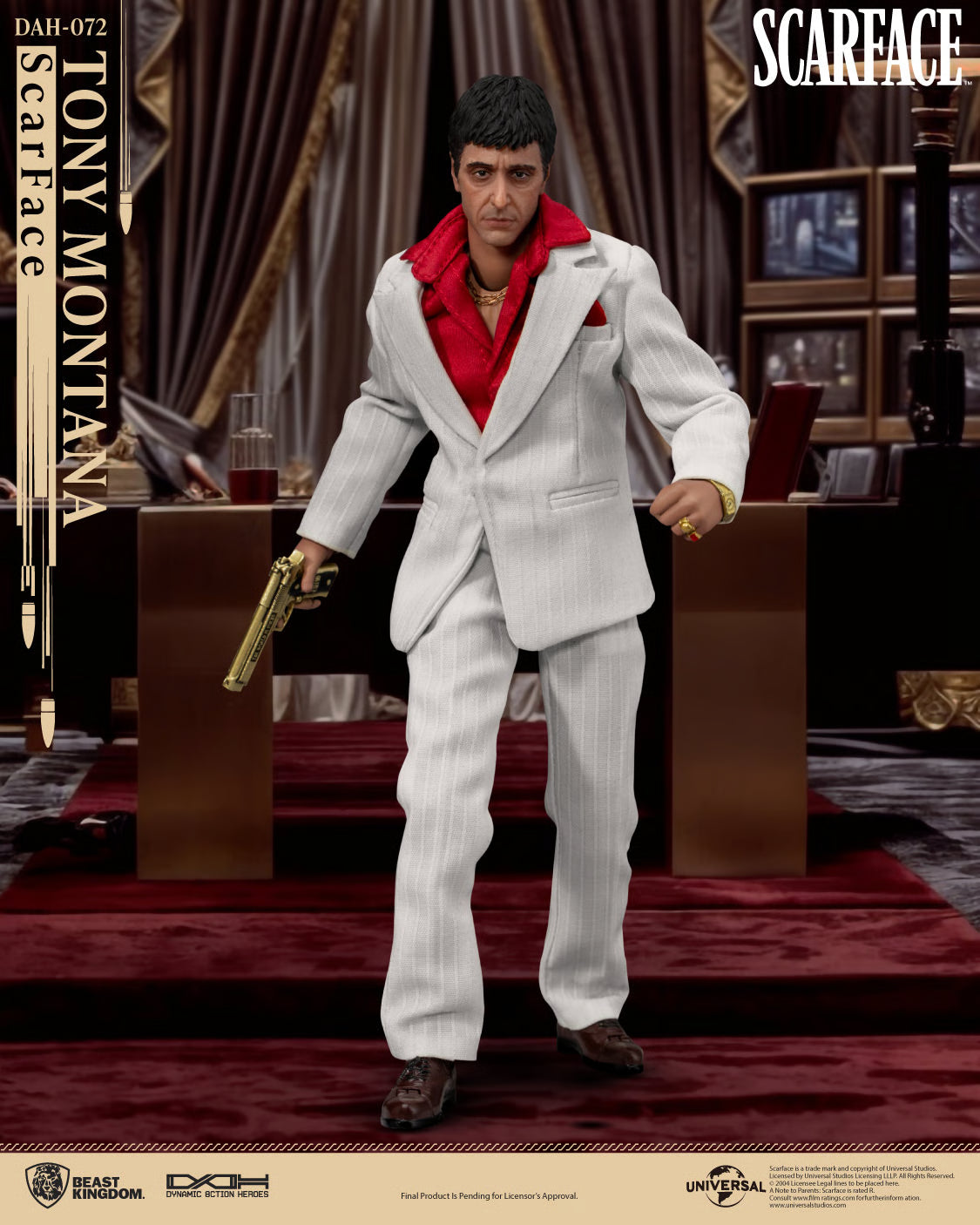 SCARFACE - DYNAMIC 8CTION HEROES (DAH-072) TONY MONTANA ACTION FIGURE (PRE-ORDER SHIPS JUNE 2026)