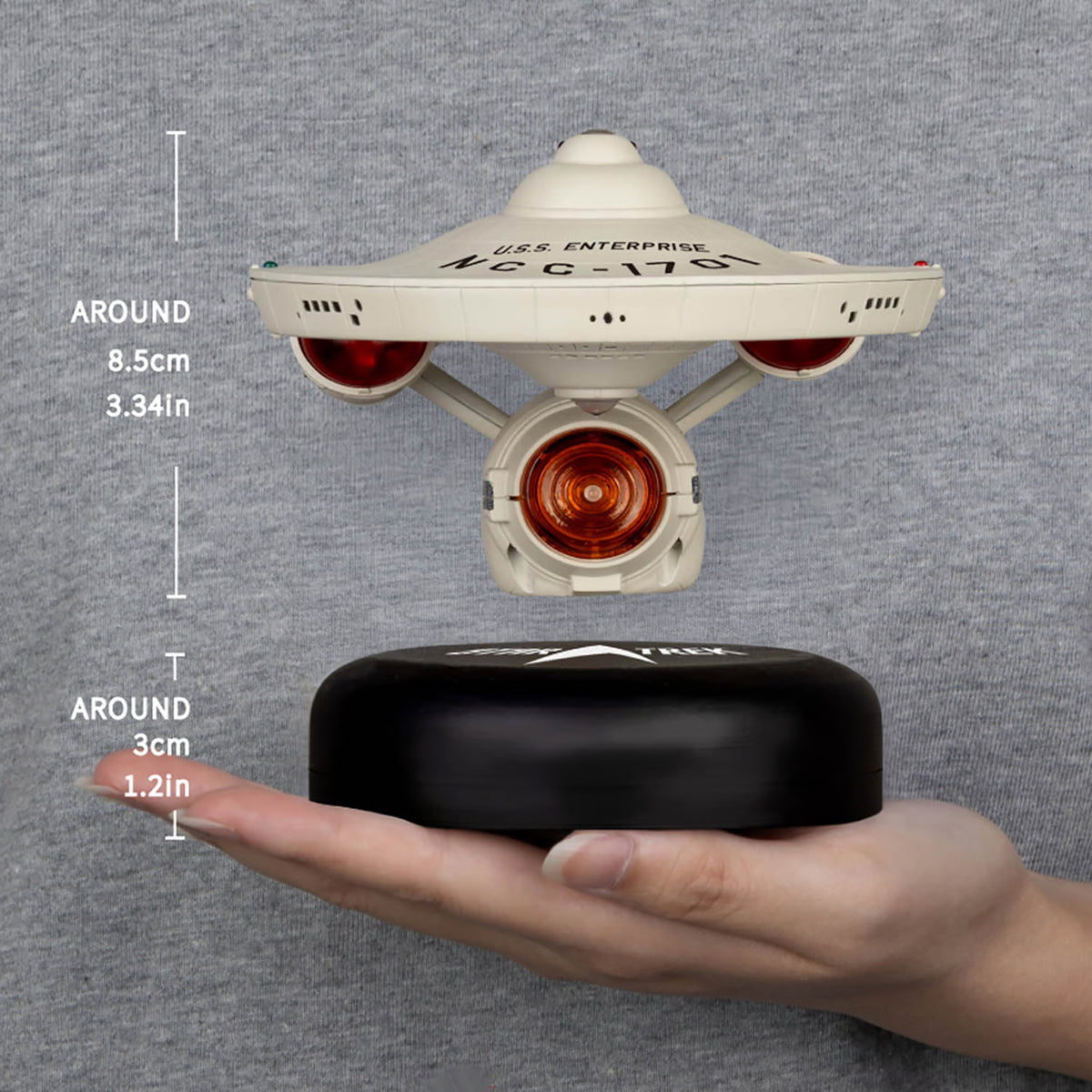 STAR TREK - EGG ATTACK FLOATING (EAF-012) - U.S.S. ENTERPRISE NCC-1701