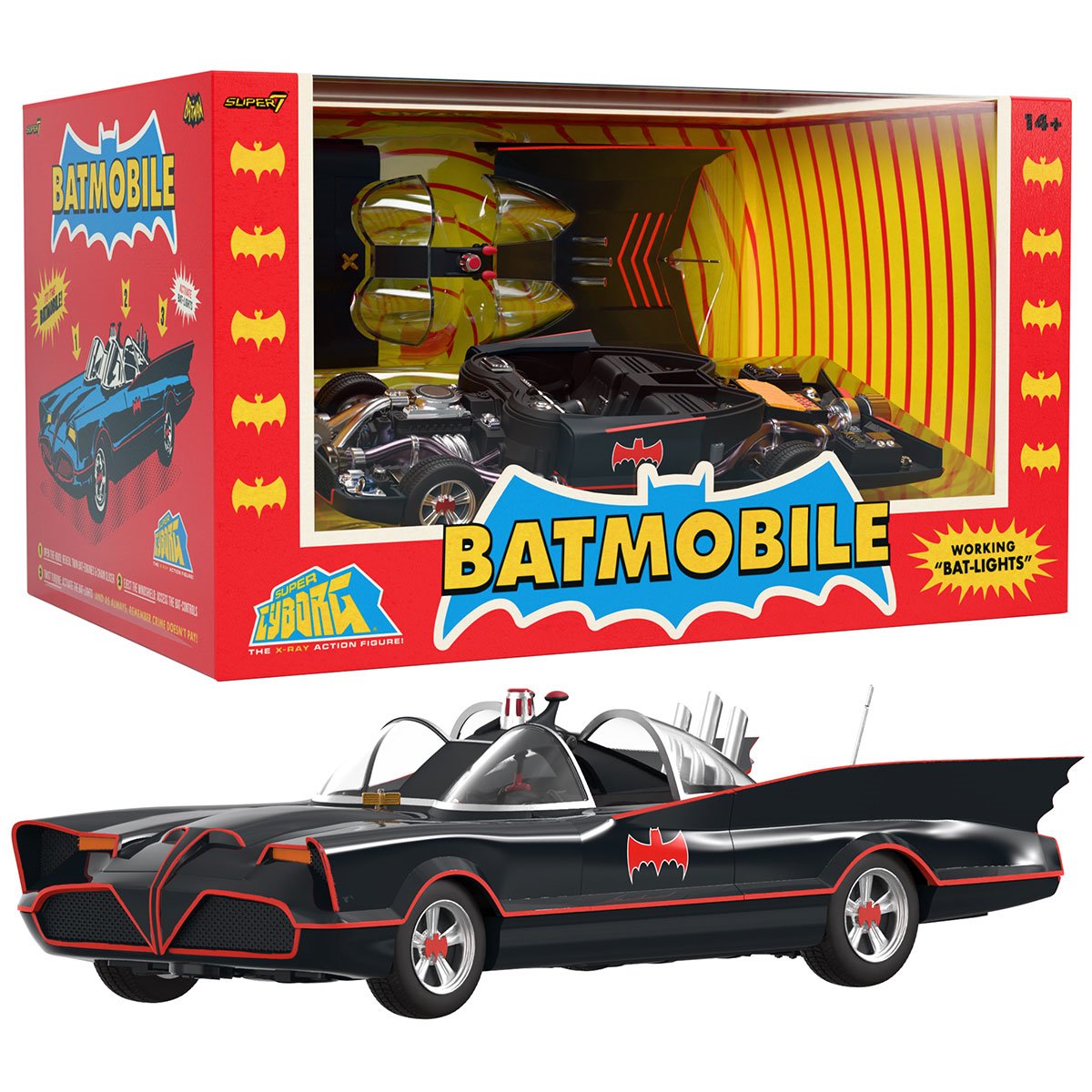 Batman Super Cyborg - Classic TV Series Batmobile (Full Color)