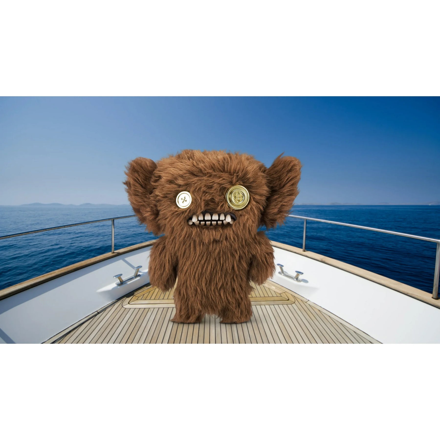 Fuggler -Gold Fuggs - Grumpy Grumps 9" Plush Figure