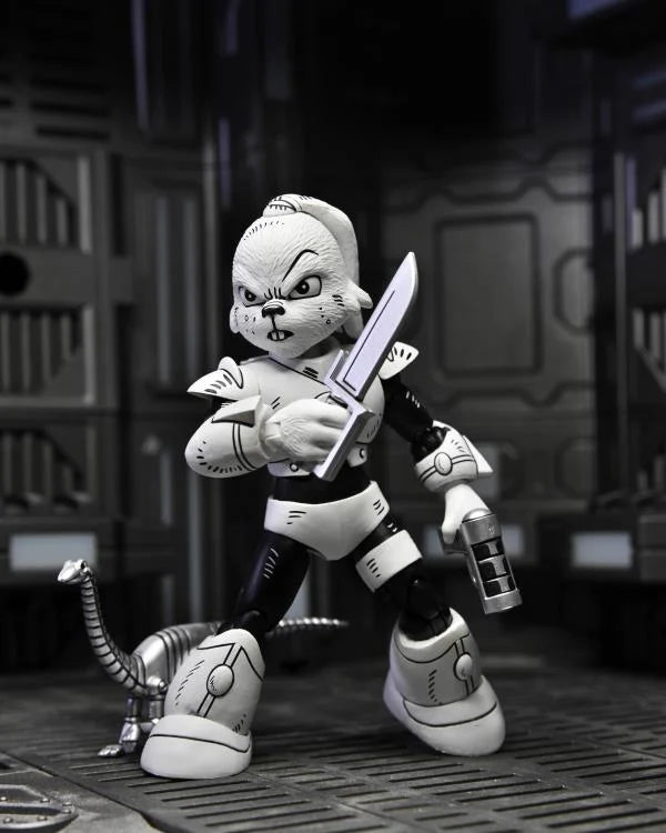 NECA - Usagi Yojimbo - Space Usagi Yojimbo (B&W) 7" Scale Action Figure (Pre-Order Ships August)