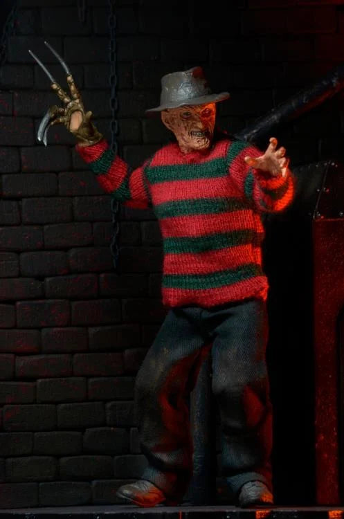 NECA - Nightmare on Elm Street - Dream Warriors Freddy 8" Clothed Action Figure (Pre-Order Ships October)