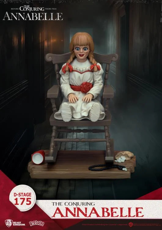 BEAST KINGDOM - The Conjuring: Annabelle D-Stage 175 Annabelle Statue (Pre-Order Ships Q1 2026)