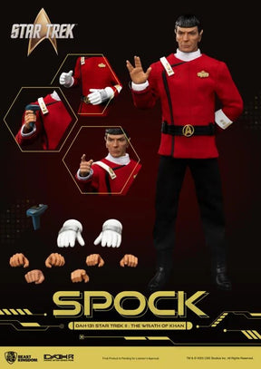 BEAST KINGDOM - Star Trek II: The Wrath of Khan Dynamic 8ction Heroes DAH-131P Spock Limited Edition Action Figure (Pre-Order Ships 1st Quarter 2026)