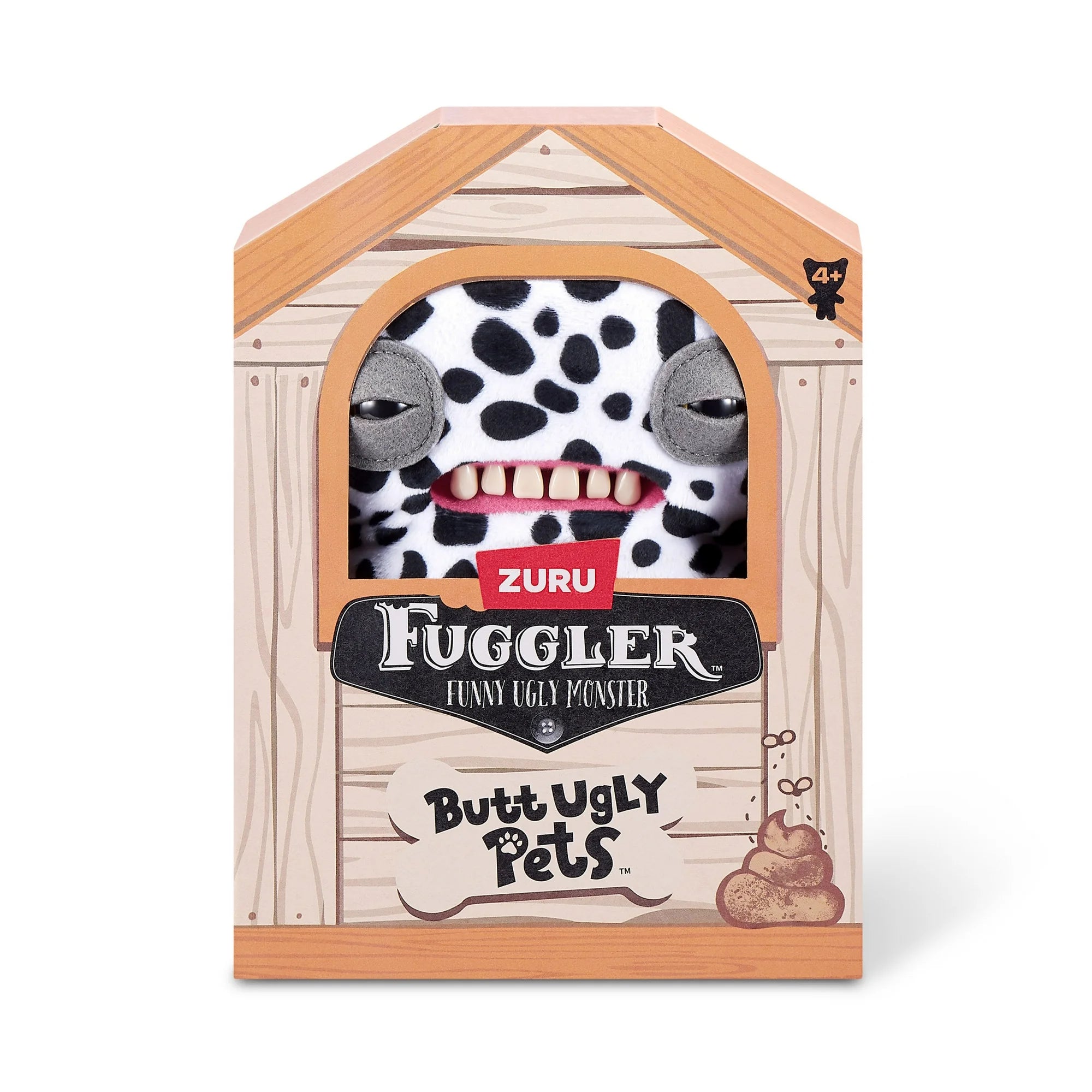 Fuggler - Butt Ugly Pets - Annoyed Alien (Dalmatian)  -  9" Plush Figure