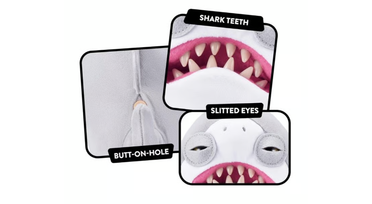 Fuggler - Jaws 50th Anniversary - Jaws- 9" Plush Figure (Pre-Order Ships May)