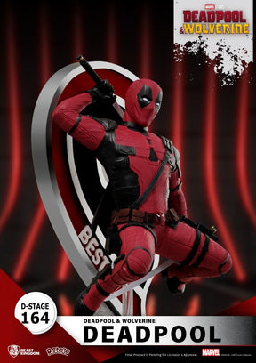 BEAST KINGDOM - MARVEL: DEADPOOL DIORAMA STAGE 6" STATUE (Pre-Order Ships March 2025)