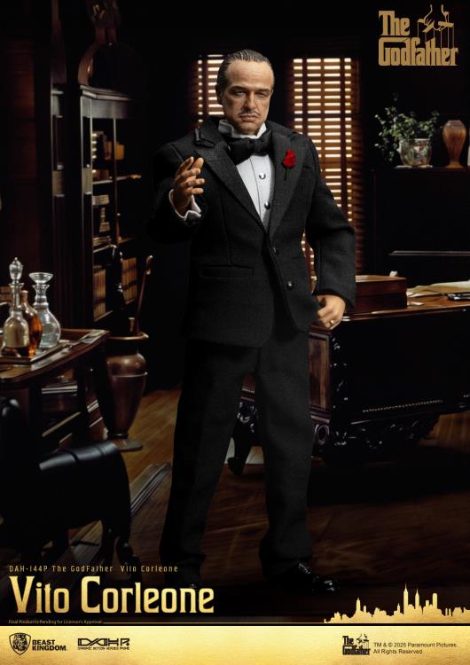 BEAST KINGDOM - The Godfather Dynamic 8ction Heroes DAH-144P Vito Corleone Action Figure (Pre-Order Ships November)