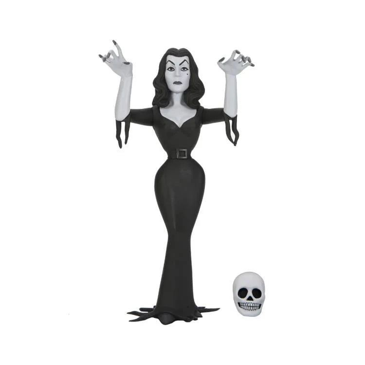 NECA - Toony Terrors - Vampira (Silver Screen Edition) 6" Action Figure (Pre-Order Ships November)