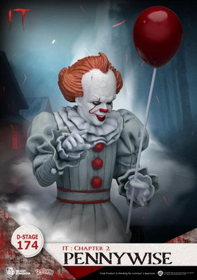 BEAST KINGDOM - IT: Chapter Two D-Stage 174 Pennywise Statue (Pre-Order Ships Q1 2026)