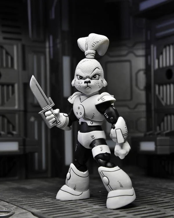 NECA - Usagi Yojimbo - Space Usagi Yojimbo (B&W) 7" Scale Action Figure (Pre-Order Ships August)