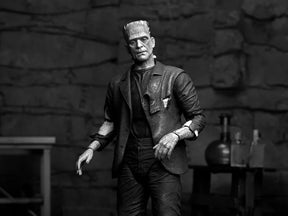 NECA - Universal Monsters - Bride of Frankenstein - Ultimate Frankenstein's Monster (B&W) Action Figure (Pre-Order Ships January)