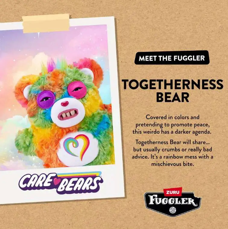 Fuggler Care Bears Togetherness Bear 9-Inch Plush Figure