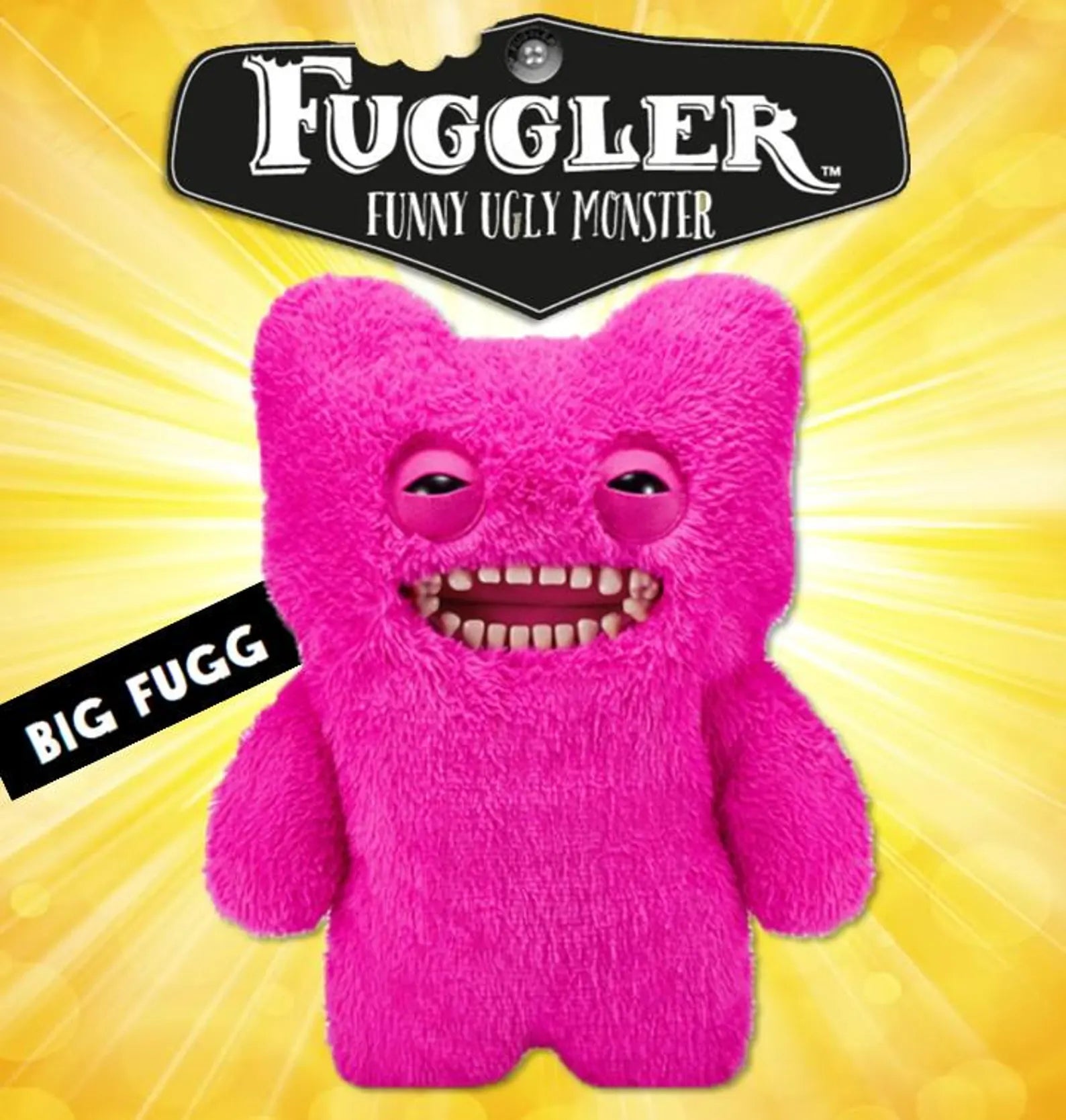 Fuggler - Bigg Fuggs - Mr Buttons - 18" Plush Figure