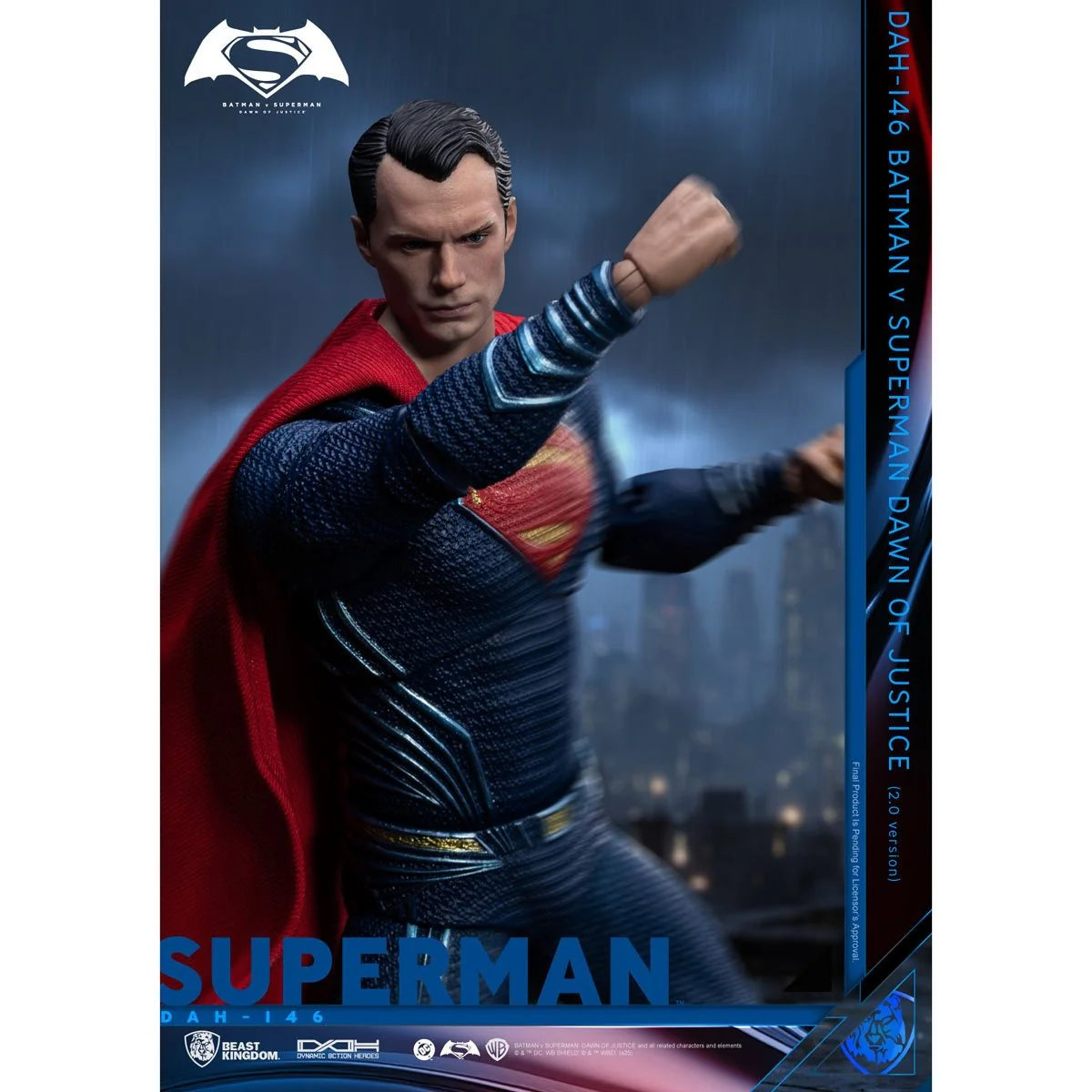 BATMAN v SUPERMAN: DAWN OF JUSTICE - DYNAMIC 8CTION HEROES (DAH-146) SUPERMAN 2.0 ACTION FIGURE (PRE-ORDER SHIPS NOVEMBER 2026)