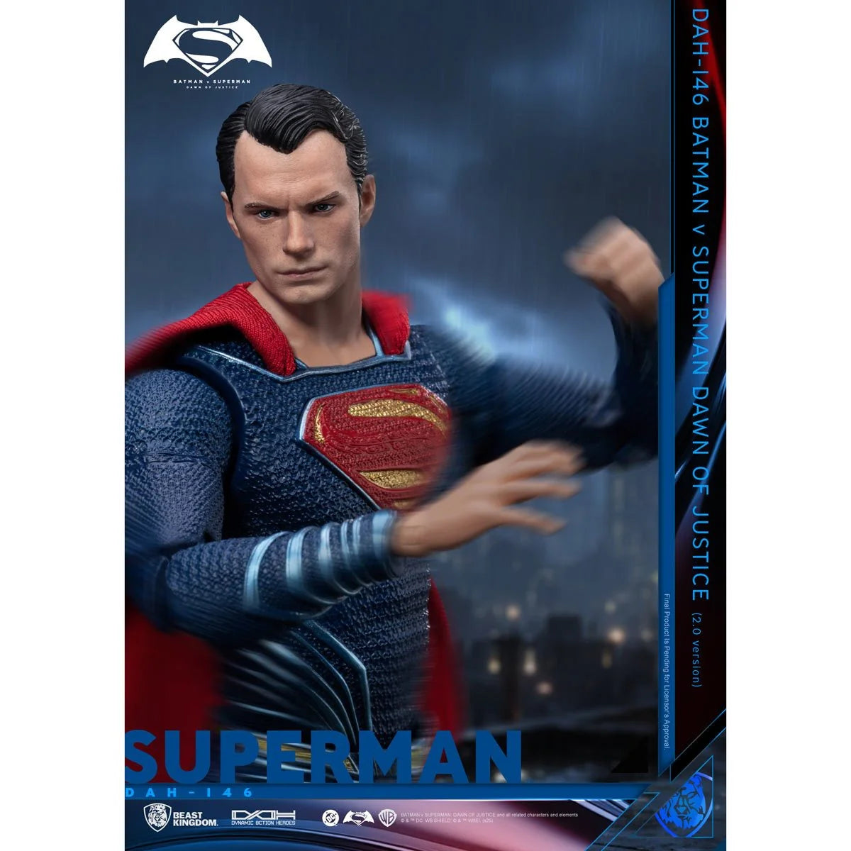 BATMAN v SUPERMAN: DAWN OF JUSTICE - DYNAMIC 8CTION HEROES (DAH-146) SUPERMAN 2.0 ACTION FIGURE (PRE-ORDER SHIPS NOVEMBER 2026)