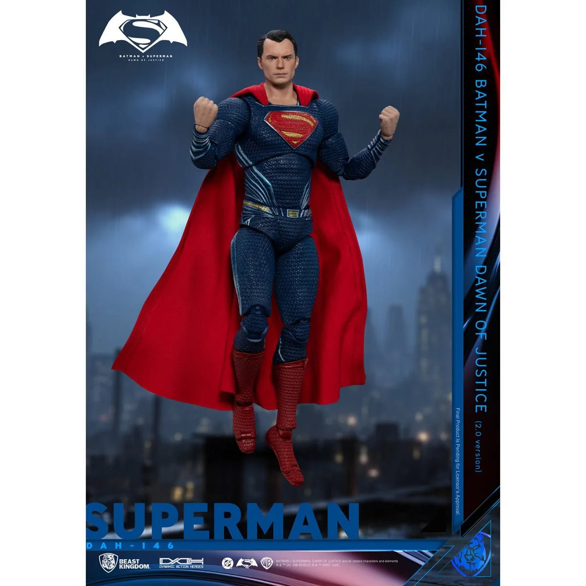 BATMAN v SUPERMAN: DAWN OF JUSTICE - DYNAMIC 8CTION HEROES (DAH-146) SUPERMAN 2.0 ACTION FIGURE (PRE-ORDER SHIPS NOVEMBER 2026)
