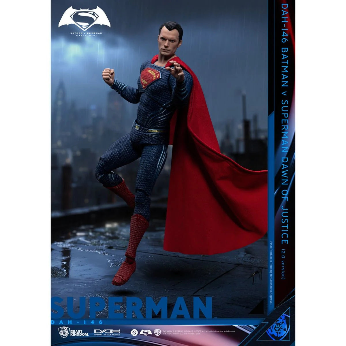 BATMAN v SUPERMAN: DAWN OF JUSTICE - DYNAMIC 8CTION HEROES (DAH-146) SUPERMAN 2.0 ACTION FIGURE (PRE-ORDER SHIPS NOVEMBER 2026)