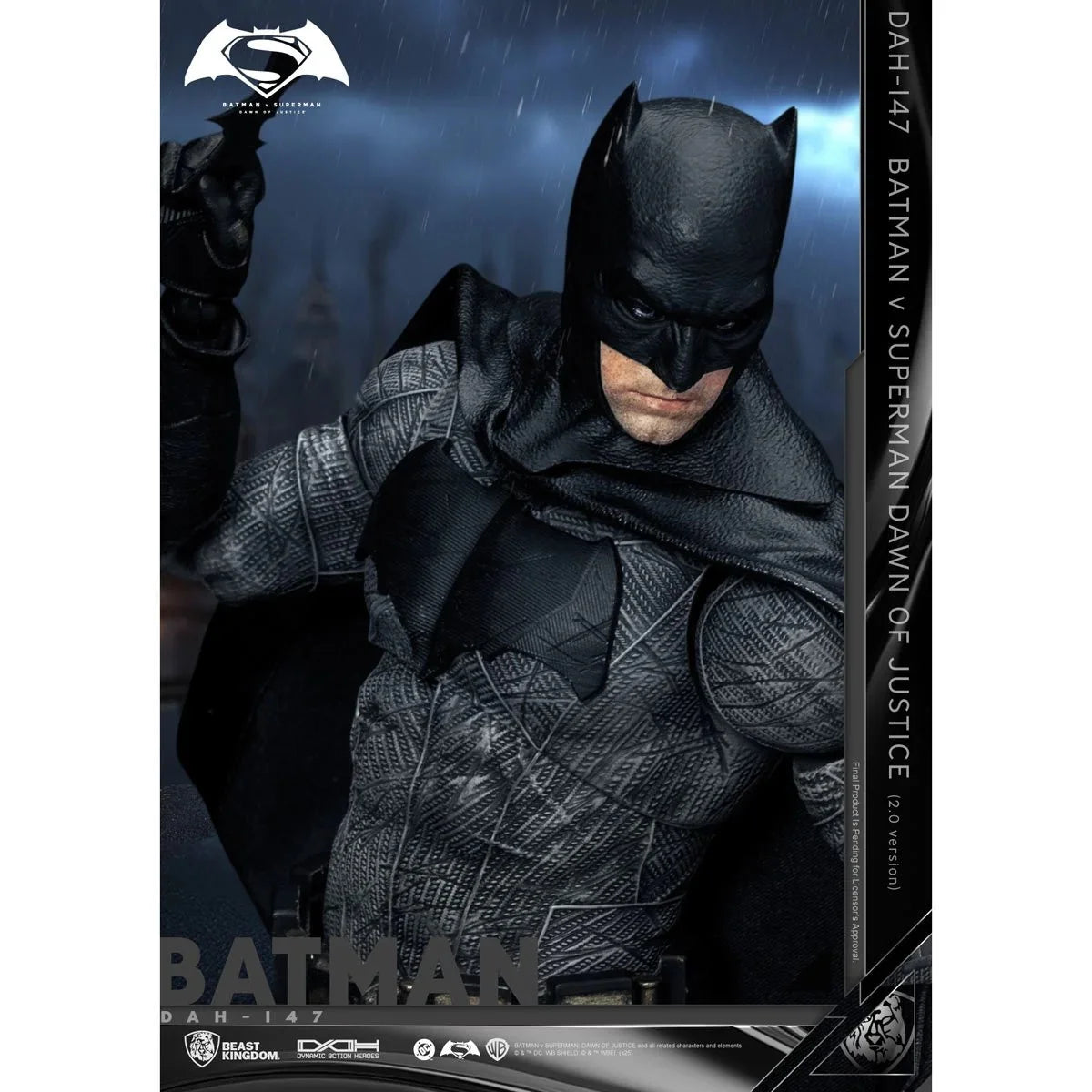 BATMAN v SUPEREMAN: DAWN OF JUSTICE - DYNAMIC 8CTION HEROES (DAH-147) BATMAN 2.0 ACTION FIGURE (PRE-ORDER SHIPS NOVEMBER 2026)