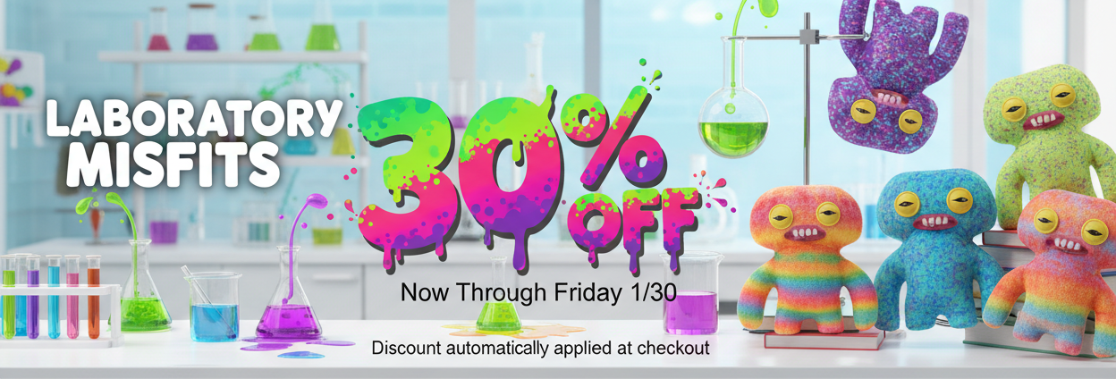 Laboratory Misfits Wide Sale Banner