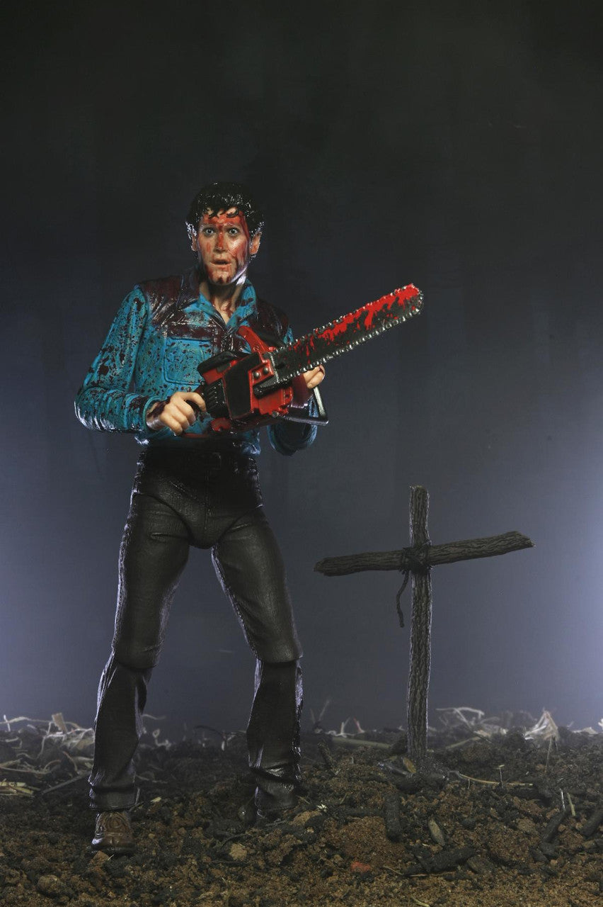 NECA - Evil Dead - Ultimate Bloody Ash & Cheryl Williams 7" Action Figure 2-Pack (Pre-Order Ships January)