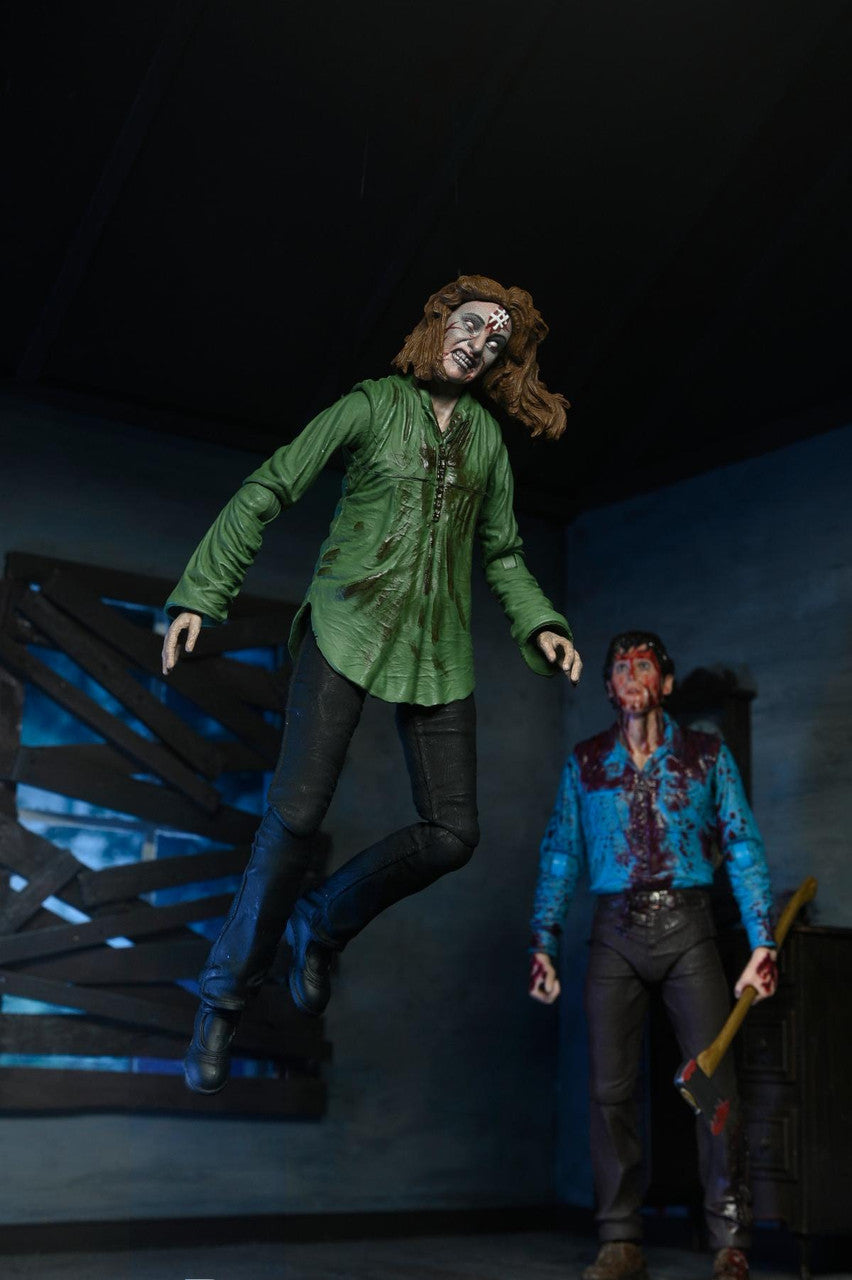 NECA - Evil Dead - Ultimate Bloody Ash & Cheryl Williams 7" Action Figure 2-Pack (Pre-Order Ships January)