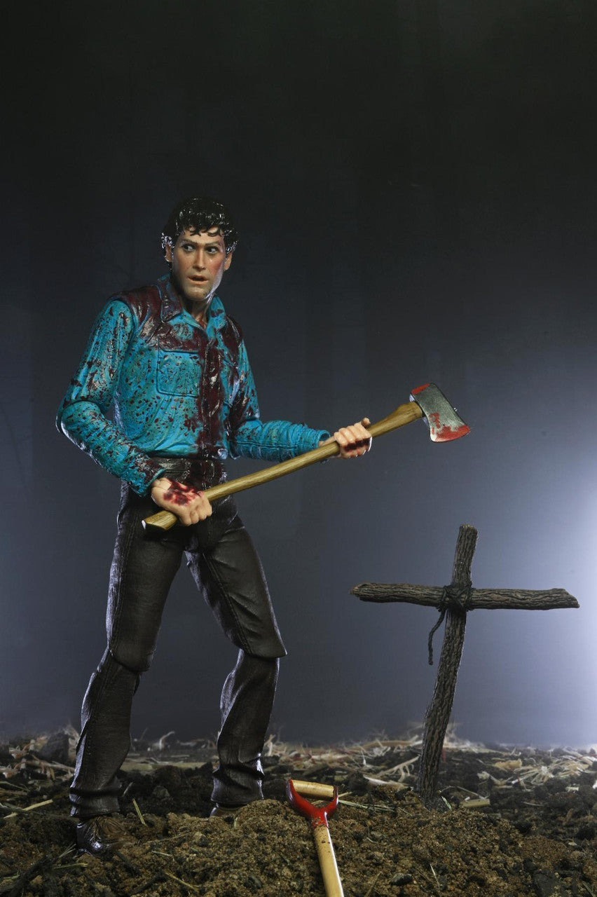 NECA - Evil Dead - Ultimate Bloody Ash & Cheryl Williams 7" Action Figure 2-Pack (Pre-Order Ships January)