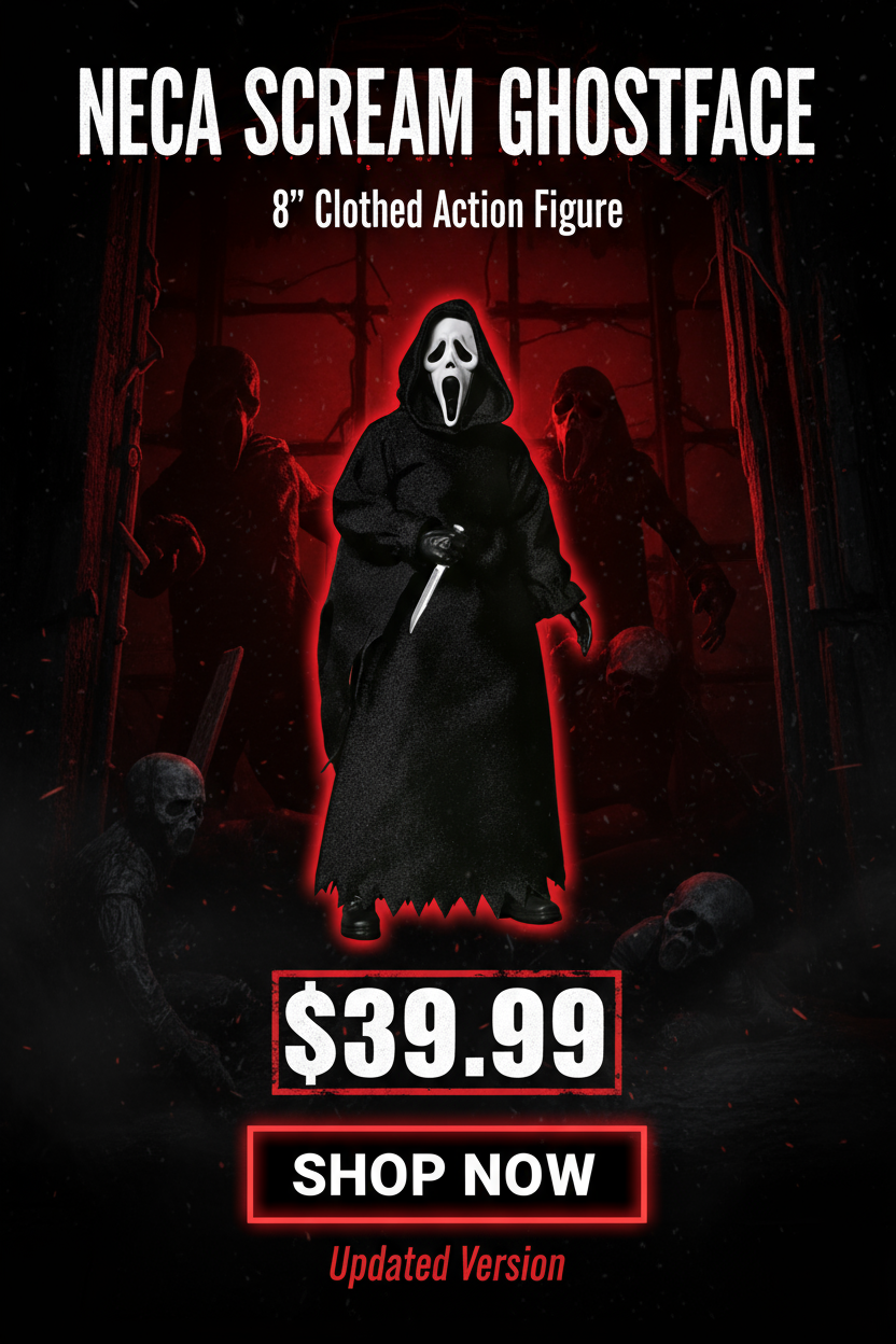 NECA Scream Ghostface Vertical Ad