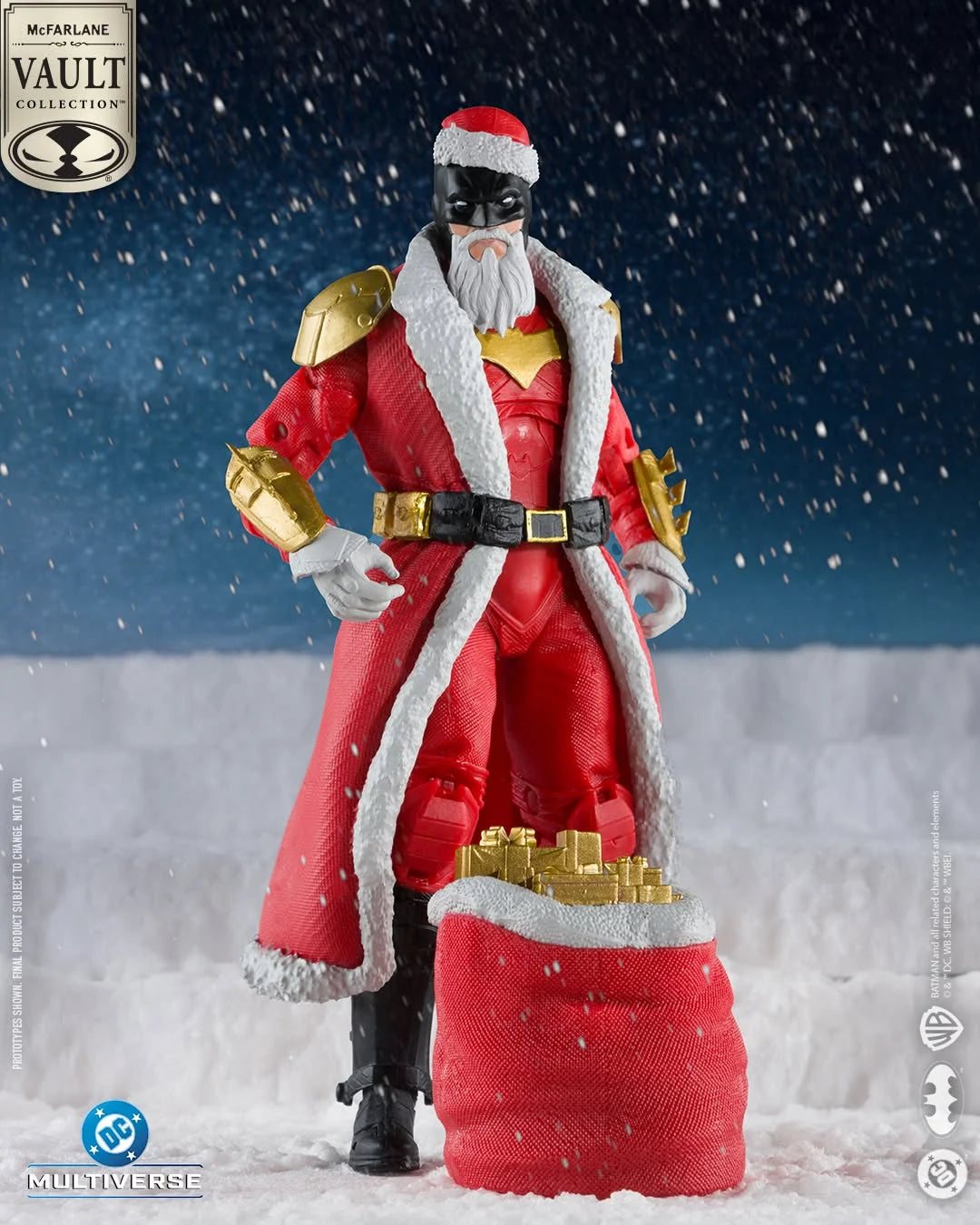 MCFARLANE VAULT COLLECTION - DC MULTIVERSE - BATMAN SANTA 7" ACTION FIGURE (Pre-Order Ships November 2026)