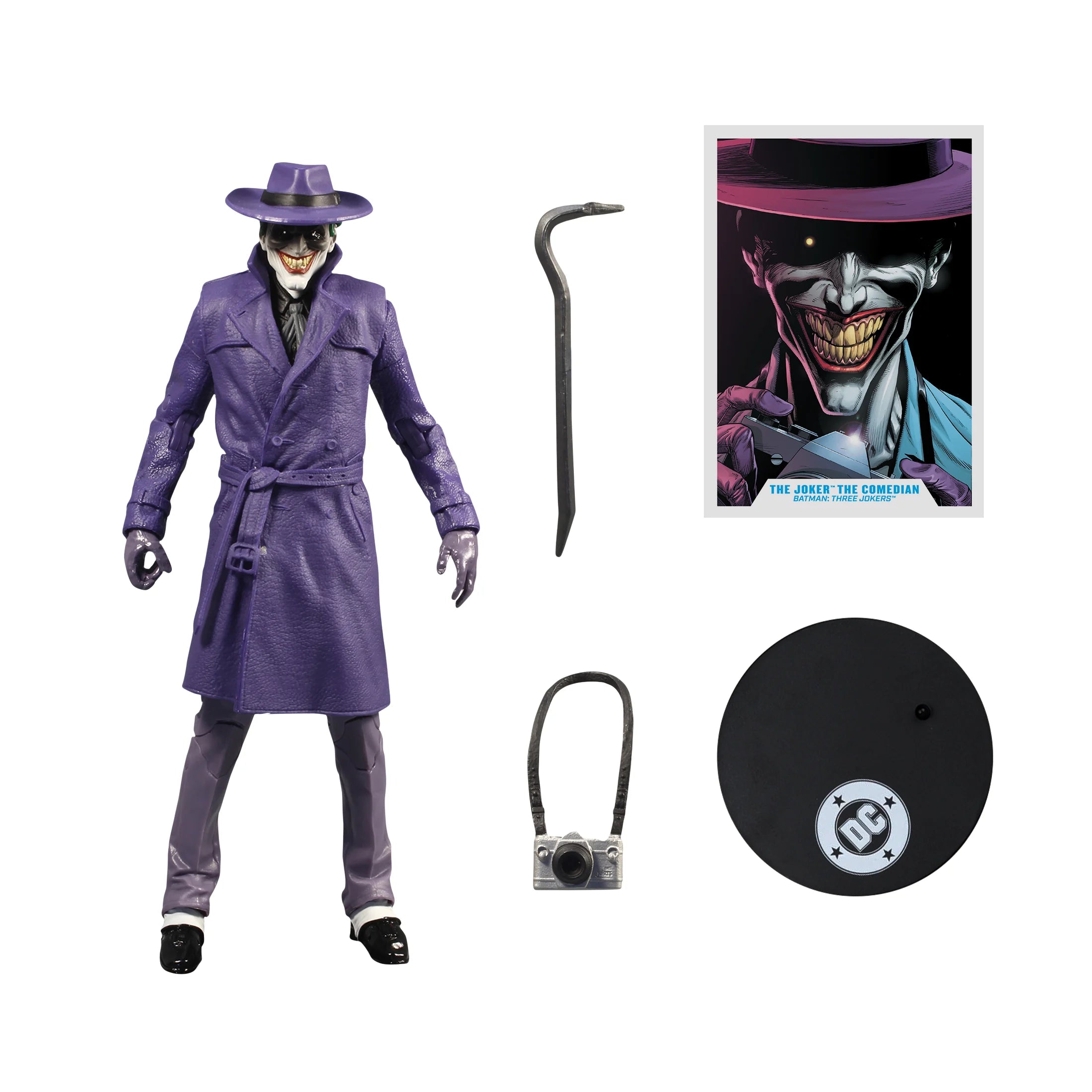 MCFARLANE VAULT COLLECTION - DC MULTIVERSE - The Joker (The Comedian) 7" ACTION FIGURE (Pre-Order Ships October 2026)