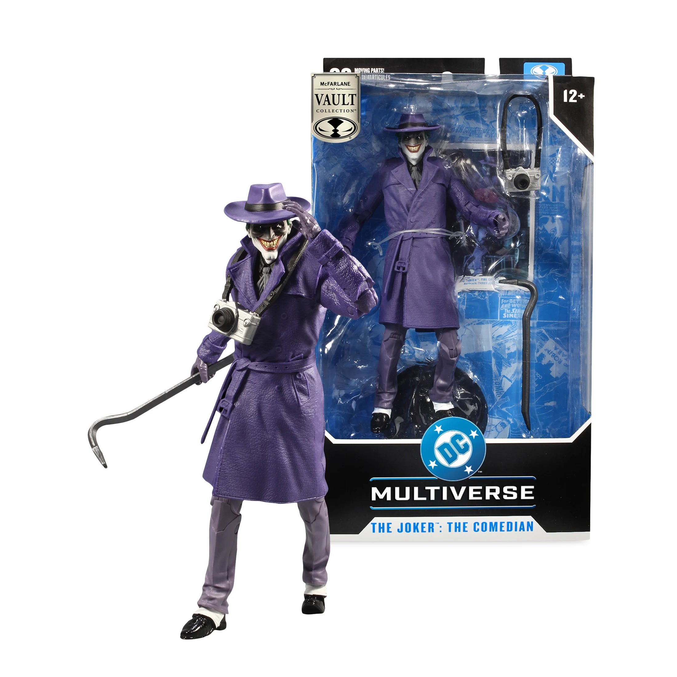 MCFARLANE VAULT COLLECTION - DC MULTIVERSE - The Joker (The Comedian) 7" ACTION FIGURE (Pre-Order Ships October 2026)
