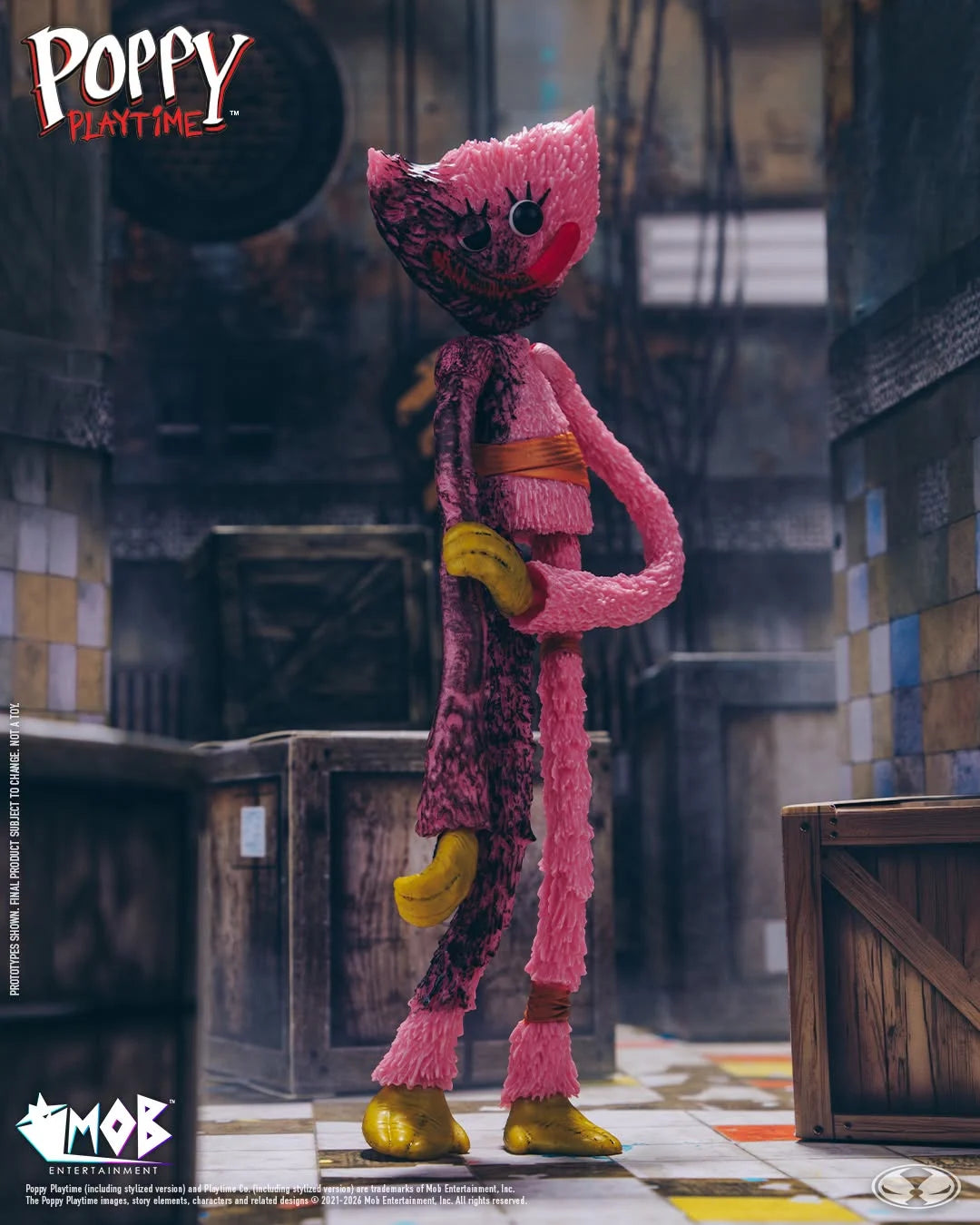 McFarlane - Poppy Playtime - Kissy Missy (Ruined) 7" Action Figure
