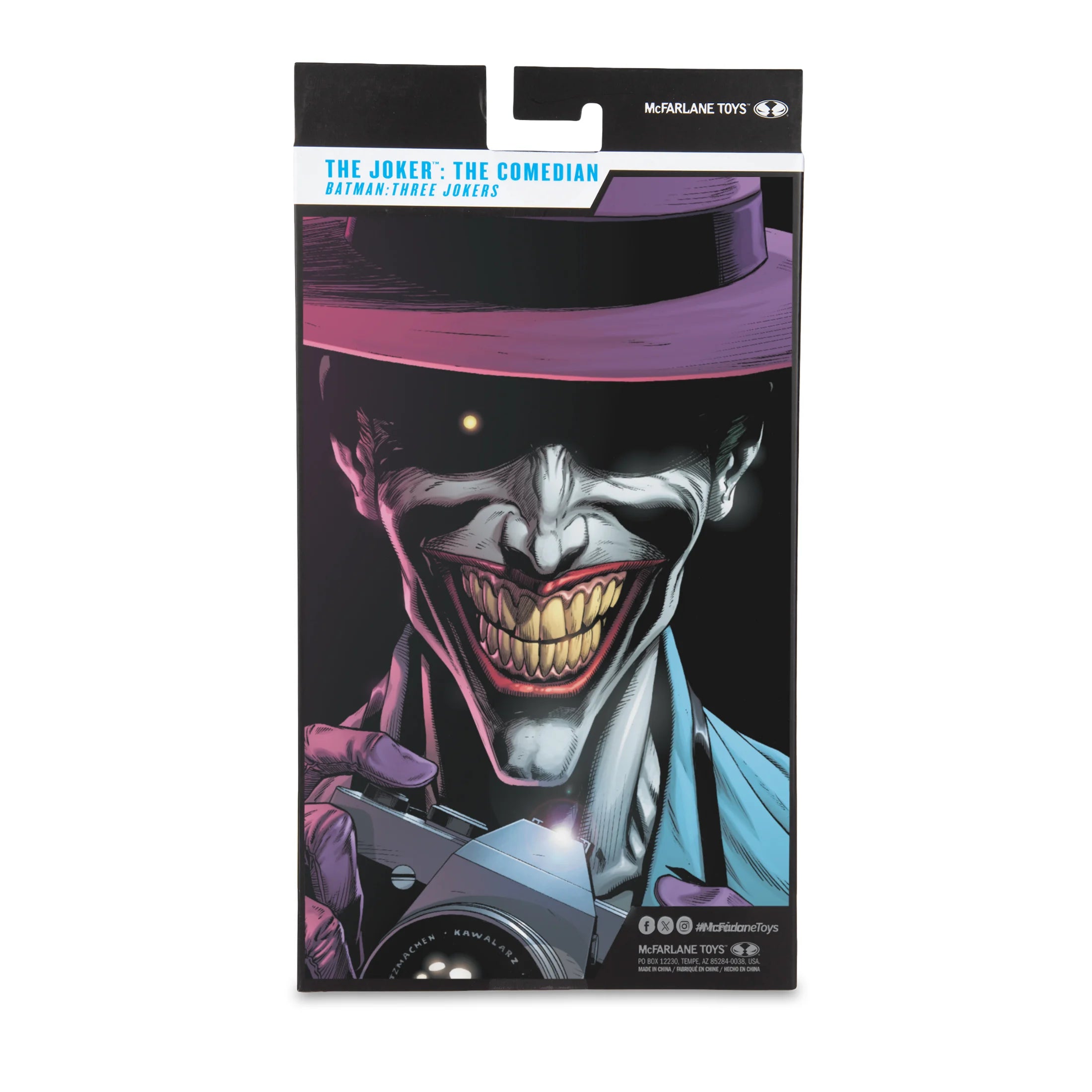 MCFARLANE VAULT COLLECTION - DC MULTIVERSE - The Joker (The Comedian) 7" ACTION FIGURE (Pre-Order Ships October 2026)