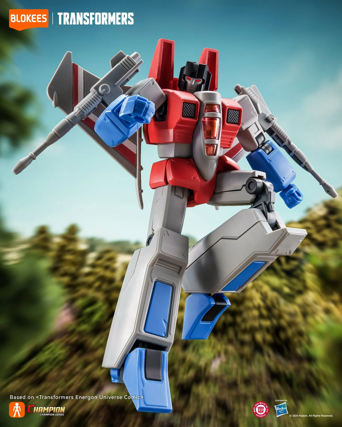 TRANSFORMERS CLASSIC CLASS - 29: STARSCREAM & H.I.S.S. TANK (ENERGON UNIVERSE) MODEL KIT