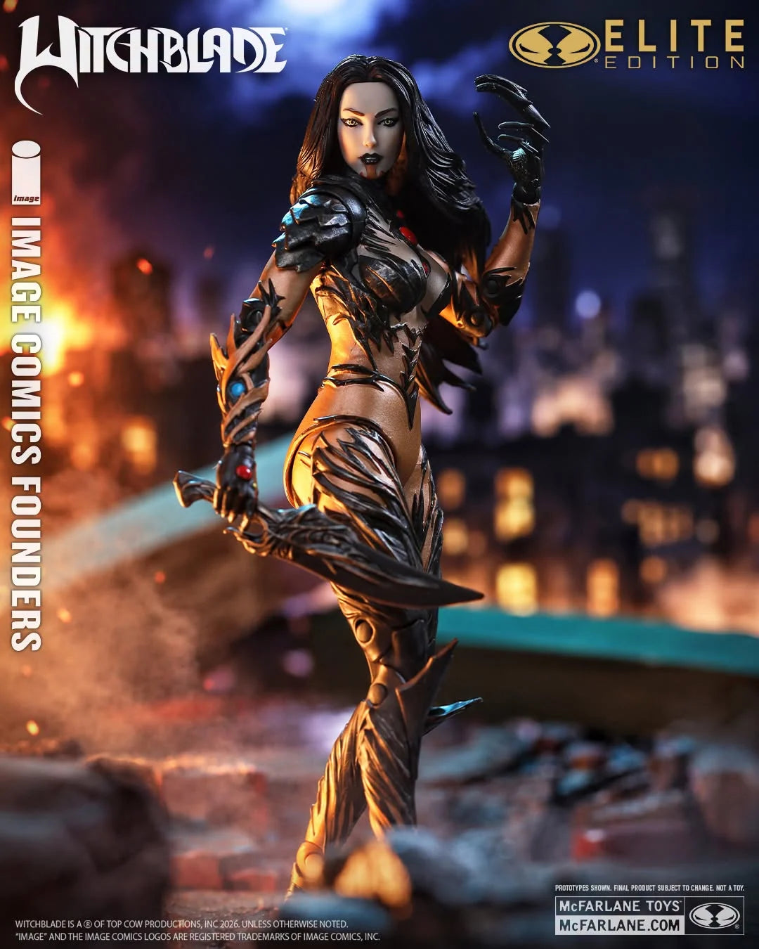 McFarlane Elite Edition - Sara Pezzini: Witchblade  (Image Comics Founders Series) 7" Deluxe Action Figure