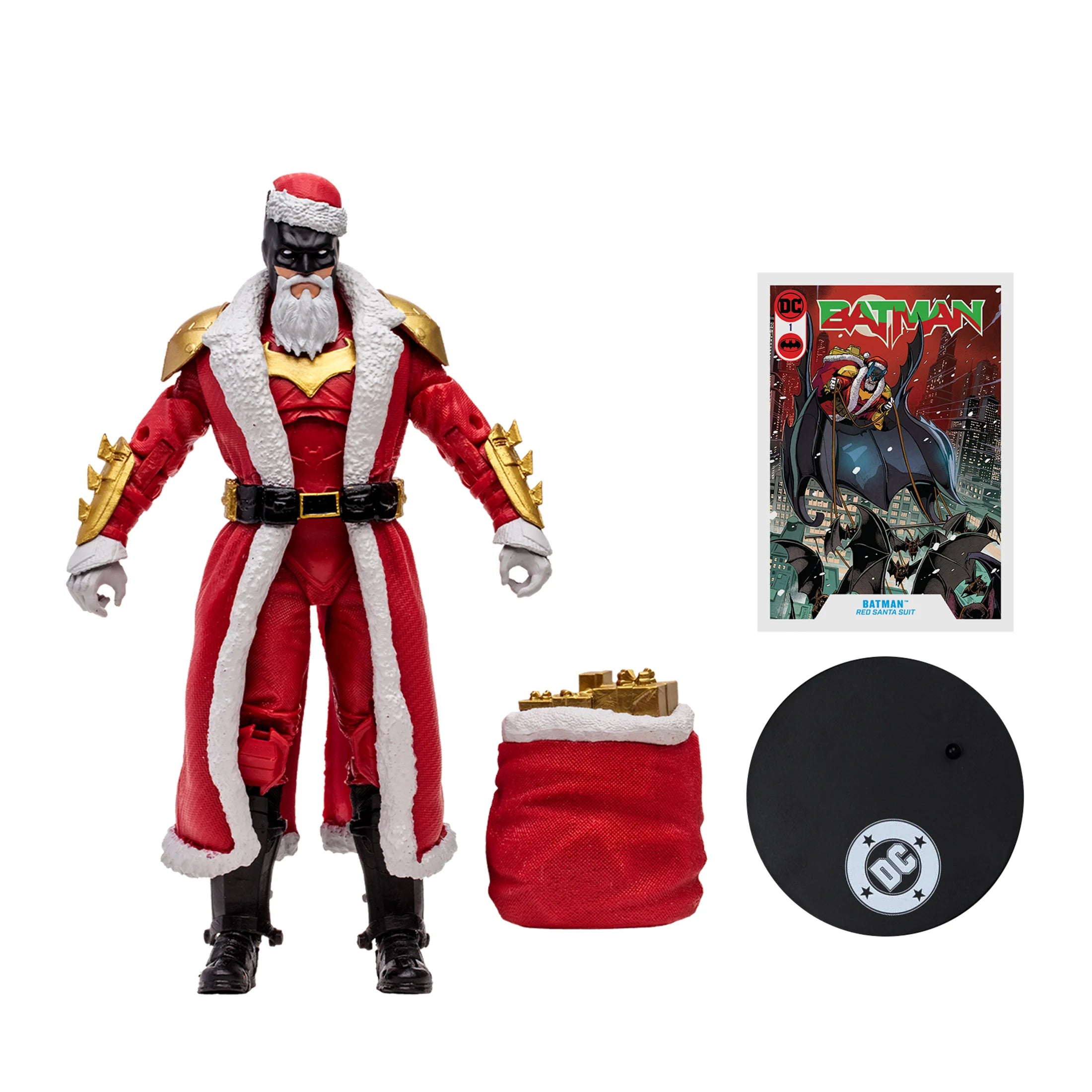 MCFARLANE VAULT COLLECTION - DC MULTIVERSE - BATMAN SANTA 7" ACTION FIGURE (Pre-Order Ships November 2026)