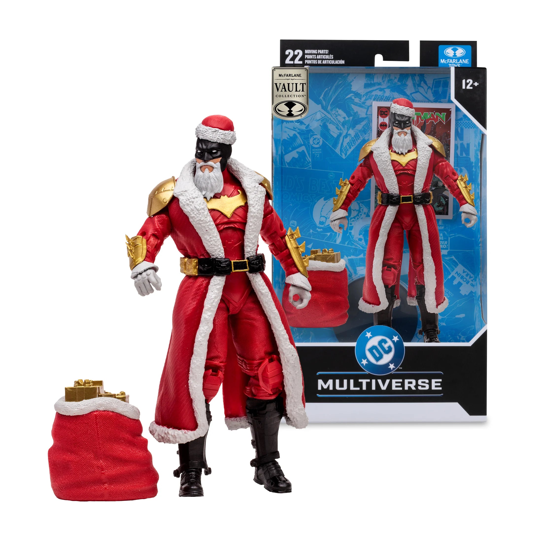 MCFARLANE VAULT COLLECTION - DC MULTIVERSE - BATMAN SANTA 7" ACTION FIGURE (Pre-Order Ships November 2026)