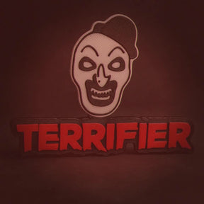 Terrifier Art the Clown 3D Printed Display Sign