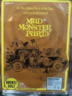 Brentz Dolz Mad Monster Party - The Invisible Man 8" Art Action Figure
